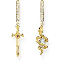 Thomas Sabo True Romance gold-plated Tempting Romance korvakorut CR750-995-7