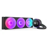 NZXT Kraken Elite 360 V2 360mm RGB -nestejäähdytin, musta