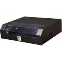 Equip ESF-05-B, Seinään asennettava laitekehikko, 2U/3U, 30 kg, Näppäinlukko, Kotelon kiskot, 8,5 kg
