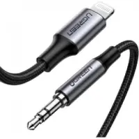 UGREEN 70509, 1 m, 3.5mm, Lightning, Hopea, Uros, Uros