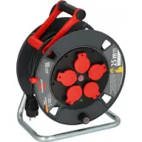 Brennenstuhl Professional 300 KU 2100 - Kaapelikela, Musta, Punainen
