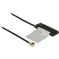 DeLOCK 86270, 2 dBi, 2.4 - 2.4835 / 5.15 - 5.875 GHz, IEEE 802.11a, IEEE 802.11ac, IEEE 802.11b, IEEE 802.11g, IEEE 802.11h, IEEE 802.11n, 50 Ω, Musta