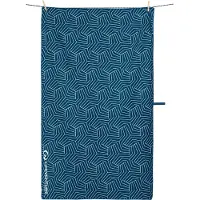 Lifeventure Trek Towel, kierrätetty SoftFibre, geometrinen