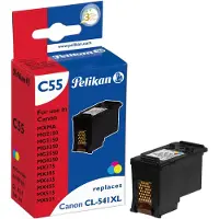 Pelikan C55, Syaani, Magenta, Keltainen, Väriainepohjainen muste, 6 ml, 1 kpl, 501 sivua (1437381)