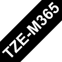 Brother TZeM365 tape white on blank