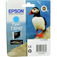 Epson T3242 Mustepatruuna Cyan