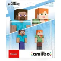 Minecraft Steve & Alex No. 89 Super Smash Bros. Collection
