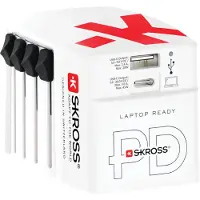 Skross 1.302332, Sisätila, AC, 20 V, Valkoinen (1302332)