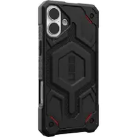 Uag iPhone 16 Plus Monarch Pro Kevlar -suojakuori, musta
