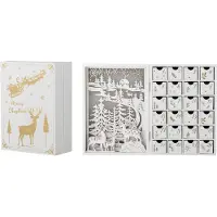 Bloomingville Elimar Kalenteri + Valo, White