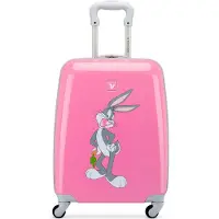 Roncato Looney Tunes 4-pyöräinen Kindertrolley 50 cm Vaaleanpunainen