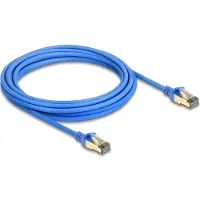 DeLOCK – RJ45 Network Cable Cat.8.1 F/FTP Slim 5 m blue (80336)