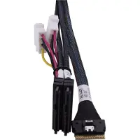 Microchip Teollinen liitin Microchip Technology 2305500-R SAS-kaapeli 0,8 m Musta, Monivärinen