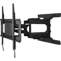 B-Tech AV ULTRA-SLIM UNIVERSAL FLAT SCREEN WALL MOUNT WITH TWIN CANTILEVER ARM (VESA 600 X 400) (BT8225/B)