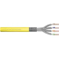 Digitus CAT 7A S-FTP INSTALLATION CABLE, 1500 MHZ DCA, AWG 22/1, 100 M RING, SX, YELLOW (DK-1743-A-VH-1)