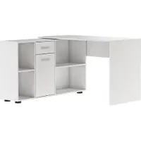 ADRK Furniture Työpöytä Eliseo, valkoinen