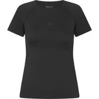 Röhnisch Women's Seamless Flex Tee Black Lyhythihainen treenipaita L
