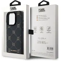 Karl Lagerfeld iPhone 15 Pro Max -kotelo MagSafe musta