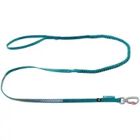 Non-Stop Dogwear Touring Bungee Leash Teal Koiran talutushihnat ja jälkiliinat 1.2m/13mm