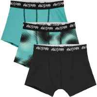 We fashion Alushousut turkoosi / pastellinvihreä / musta / valkoinen