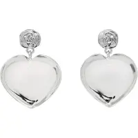Maanesten Lemona Earrings - Silver - LENGTH 23.5MM WIDTH 18MM
