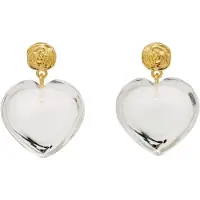 Maanesten Lemona Earrings - Gold - LENGTH 23.5MM WIDTH 18MM