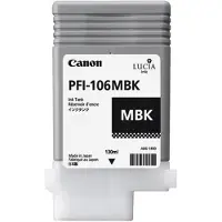 Canon PFI-106 MBK, Mattamusta, Väriainepohjainen muste, 1 kpl