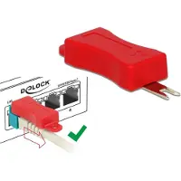 DeLOCK – Työkalu RJ45 Turvaklipsille 4 kappaletta (86412)