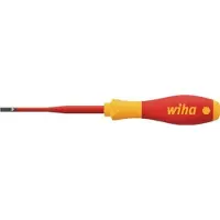 Wiha Litteä ruuvimeisseli SoftFinish; SL4; 100 mm