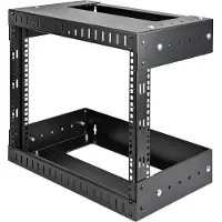 StarTech.com Rk812 Wall Rack Musta