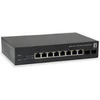 Level One GEP-1051, Hallittu, L2/L3/L4, Gigabit Ethernet (10/100/1000), Power over Ethernet -tuki, Telineasennus