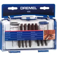 Dremel Coffret 69 688 - 68 leikkauslevyn valikoima käytännöllisessä laatikossa