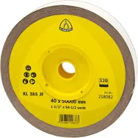 Klingspor Hiekkapaperirulla ; KL 385 JF; 40x50000 mm; K150; 1 kpl.