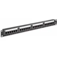 Pro CAT 6 19 tuuman (48,3 cm) Patch Panel, 24 porttia