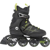 K2 Rullaluistimet - F.I.T. 80 Pro - Musta/Vihreä - Rullaluistime - - 42 - Rullaluistimet
