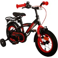 Volare Thombike Polkupyörä 12'', Musta/Punainen