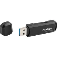 Natec Scarab 2 Card Reader SD/MICRO SD USB 3.0 - Musta