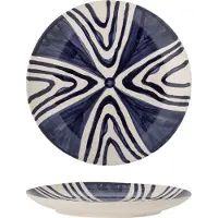 Bloomingville Shama Plate - Blue - Ø 20.5 CM