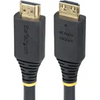 StarTech.com 5m 16ft high speed hdmi cable with gripping connectors 4k 60hz/1440p 144hz 18gbps uhd hdmi cord tpe jacket