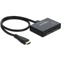DeLOCK - video/audio splitter - 2 ports