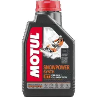 Motul Snow Power 2T 1L synteettinen öljy