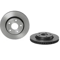 Brembo Jarrulevy 09C00311 edessä, tuuletettu, erittäin hiilihappoinen, 1 Kappale