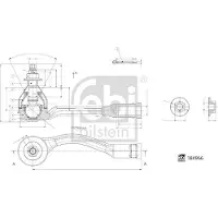 FEBI BILSTEIN Raidetangon pää 184966