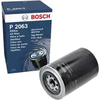 Bosch 986452063 öljynsuodatin, ruuvikiinnitteinen, korkeus 150 mm, hal - Mitsubishi - Pajero, Canter