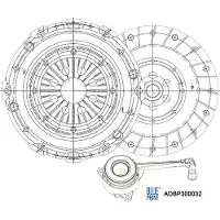 Blue Print Kytkinpaketti ADBP300032
