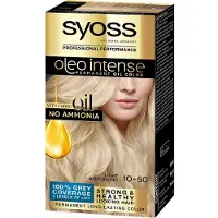 Syoss Olio Intense Tinte Sin Amoniaco 10,50 rubio Claro Ceniza 5 Mujer