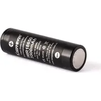 ALLNET IMR18650, Ladattava akku, 3,7 V, 2 kpl, 3500 mAh, Musta, Hopea, RoHS