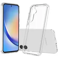 Screenor Bumper Galaxy A35 5G -suojakuori, Läpinäkyvä