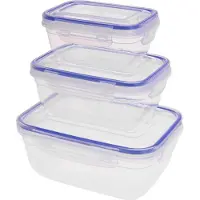 Excellent houseware EH 3kpl säilytysrasiasetti