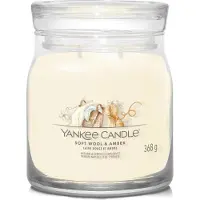 Yankee candle Soft Wool & Amber tuoksukynttilä 368 g